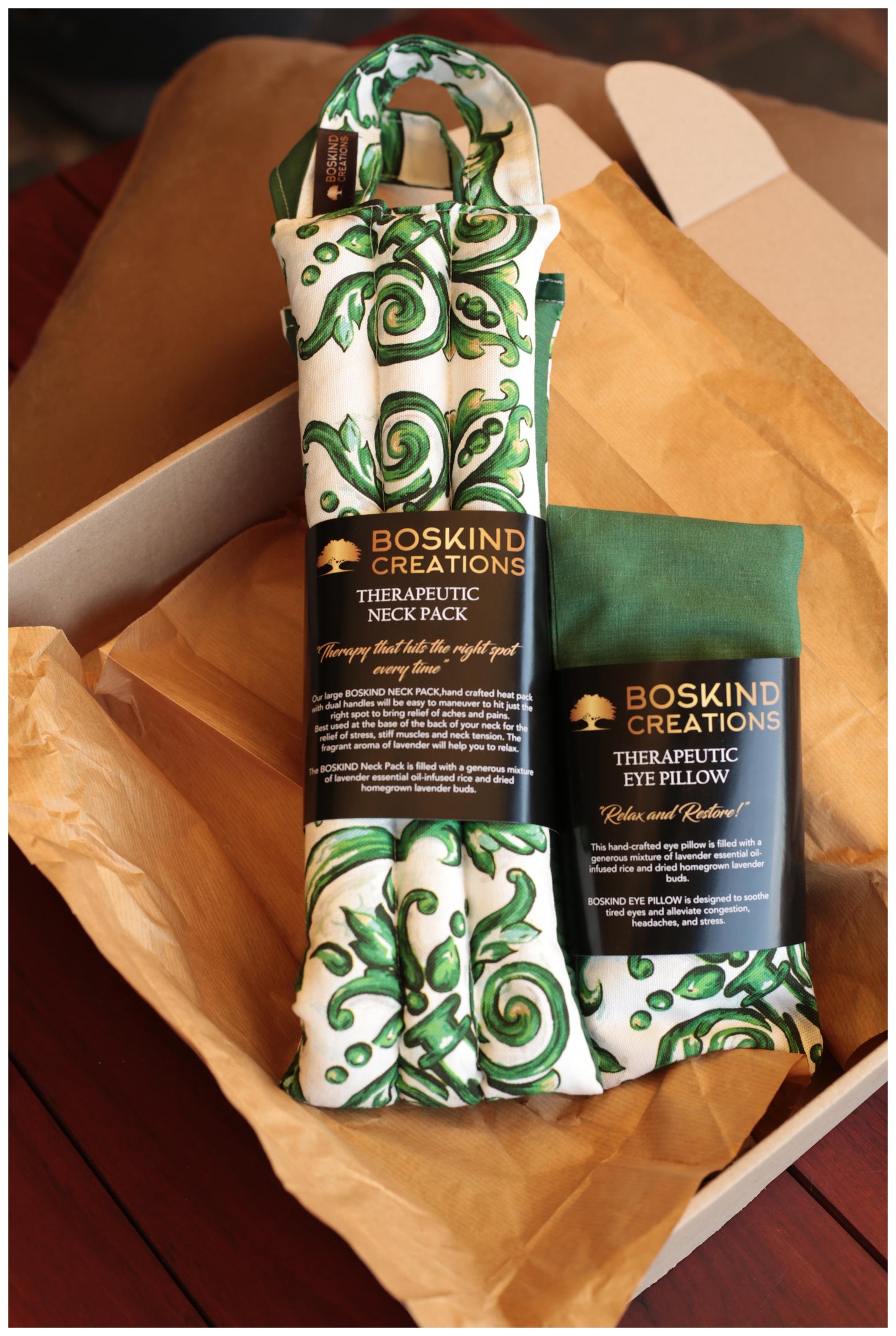 BOSKIND Gift Pack - 2 ITEMS - LUX GREEN