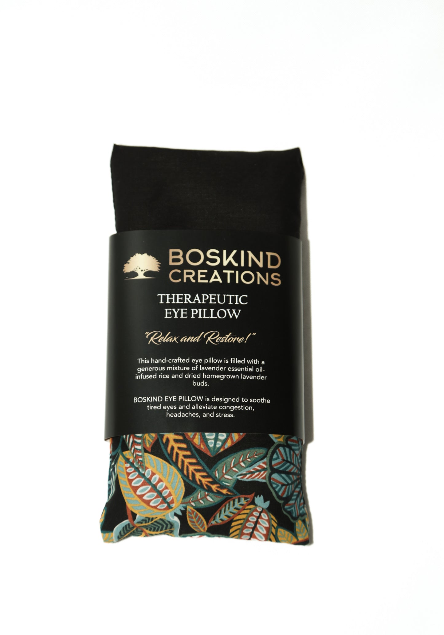 BOSKIND THERAPEUTIC EYE PILLOW - TANTELIZING FLOWER