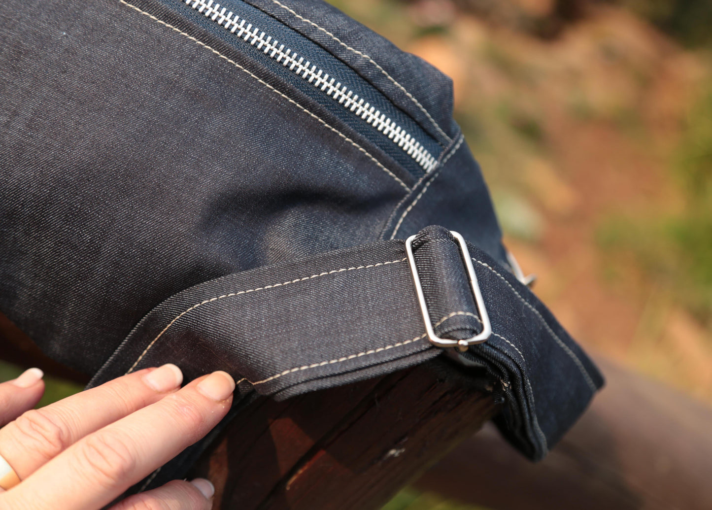 CROSS BODY BAG - WESTERN DENIM BLUES
