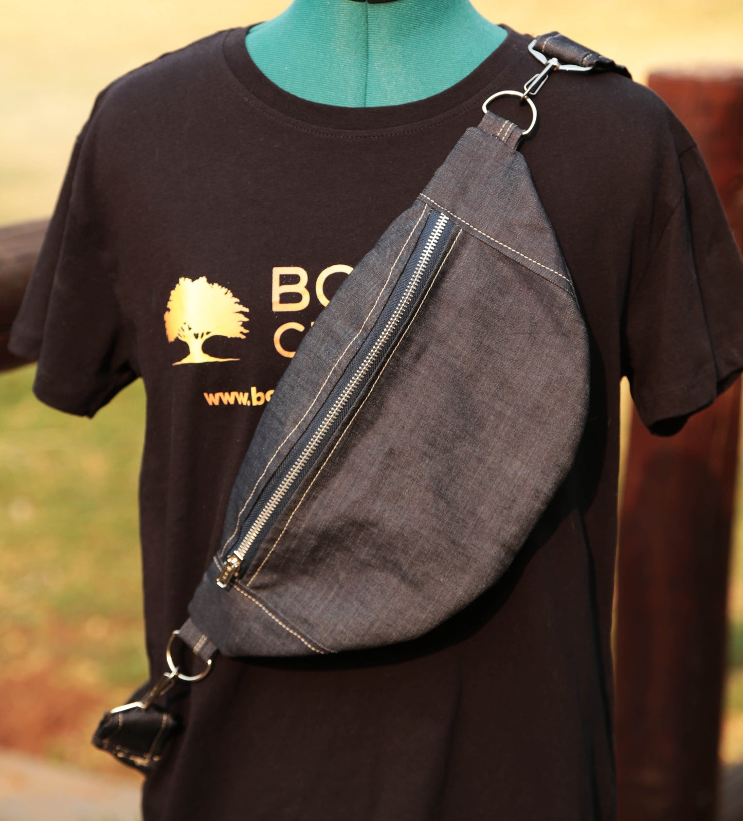 CROSS BODY BAG - WESTERN DENIM BLUES