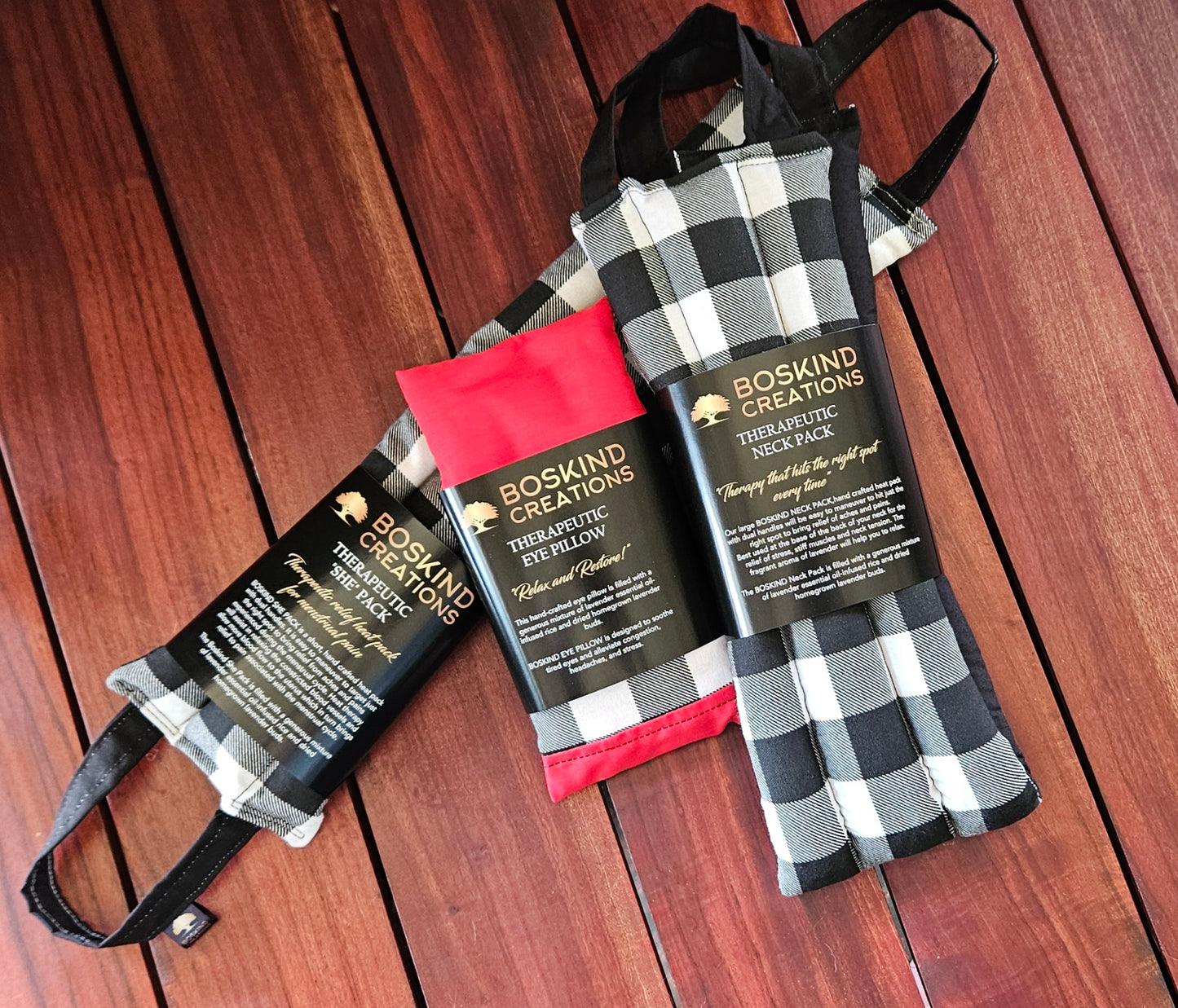 BOSKIND Gift Pack - 3 ITEMS - GINGHAM