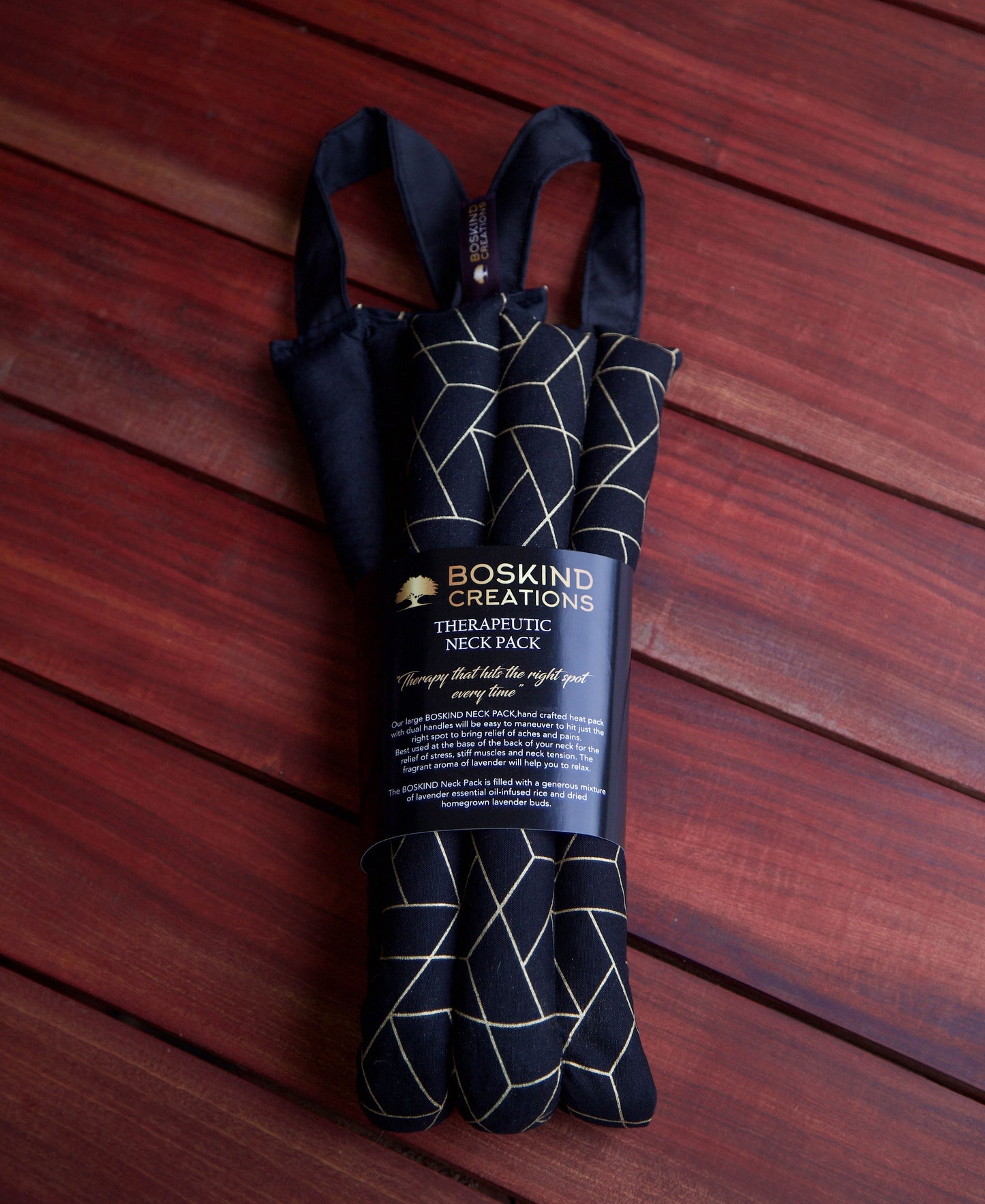BOSKIND THERAPEUTIC NECK HEAT PACK - GOLD LUX