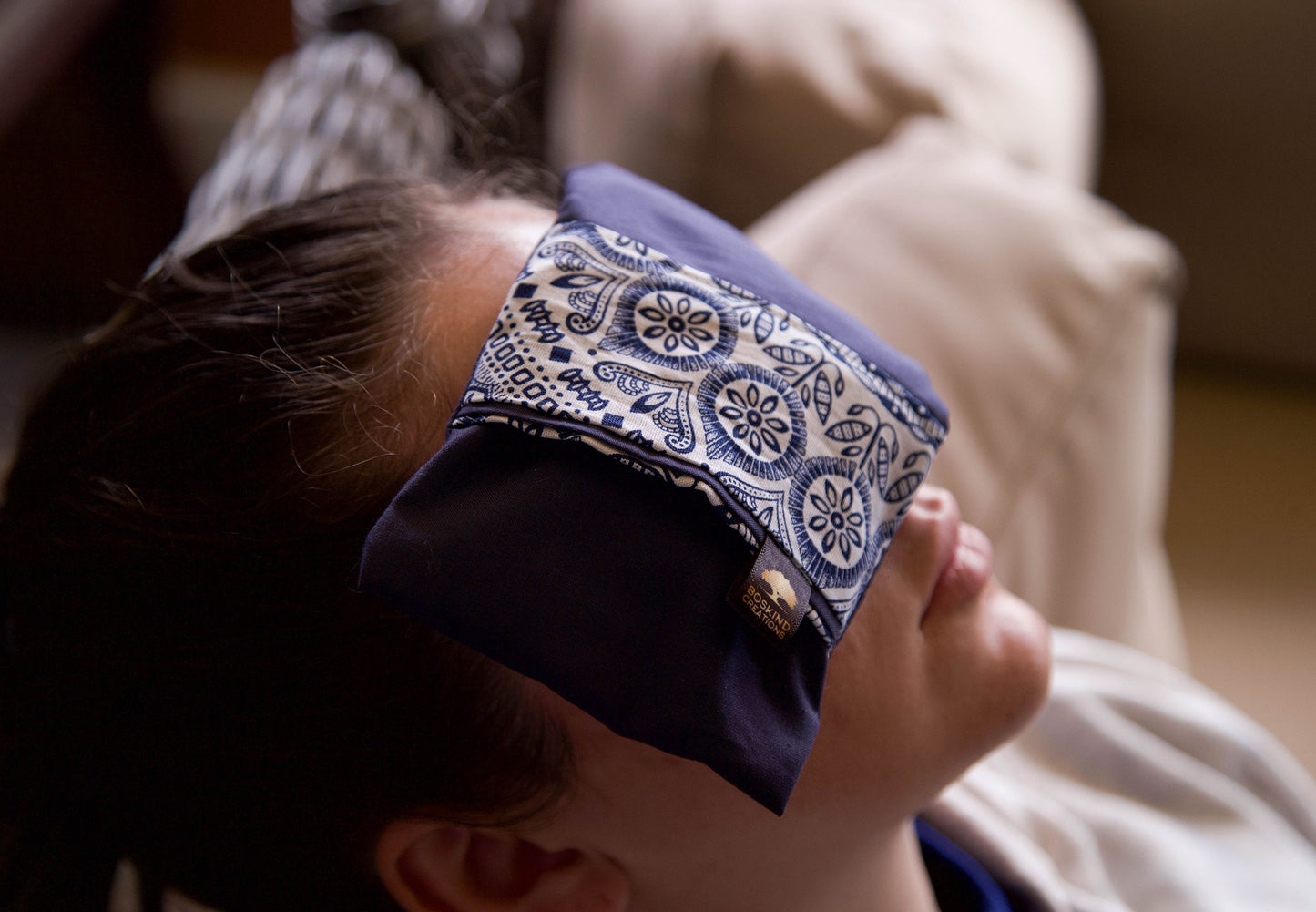 BOSKIND THERAPEUTIC EYE PILLOW - BLUE BLISS