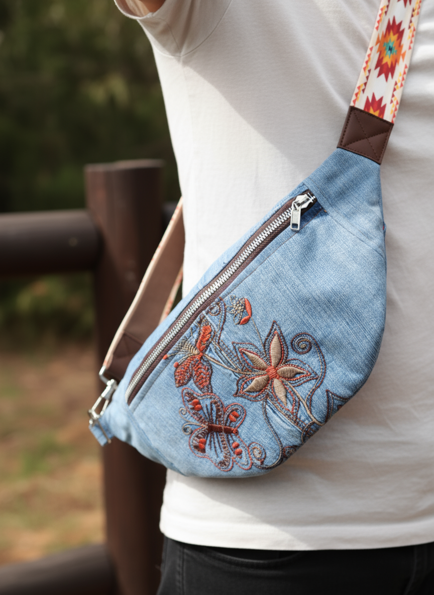 CROSS BODY BAG - AZTEC