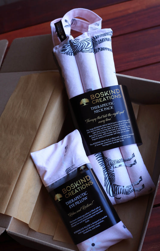 BOSKIND Gift Pack - 2 ITEMS - PINK ZEBRA