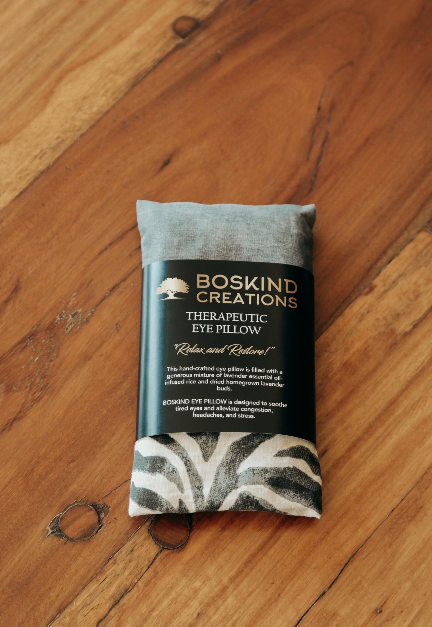 BOSKIND Gift Pack - 2 ITEMS -  STONE ZEBRA