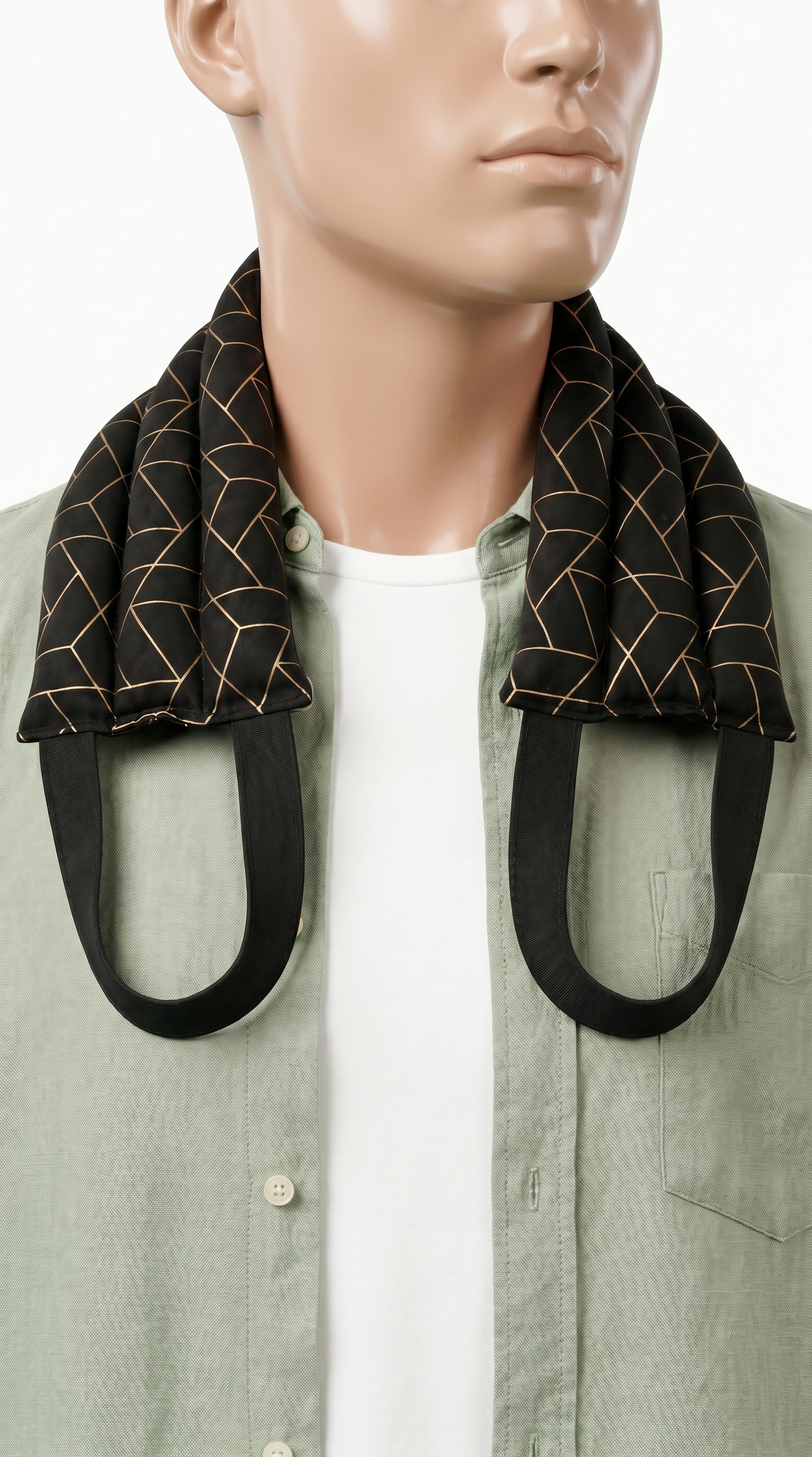 BOSKIND THERAPEUTIC NECK HEAT PACK - GOLD LUX