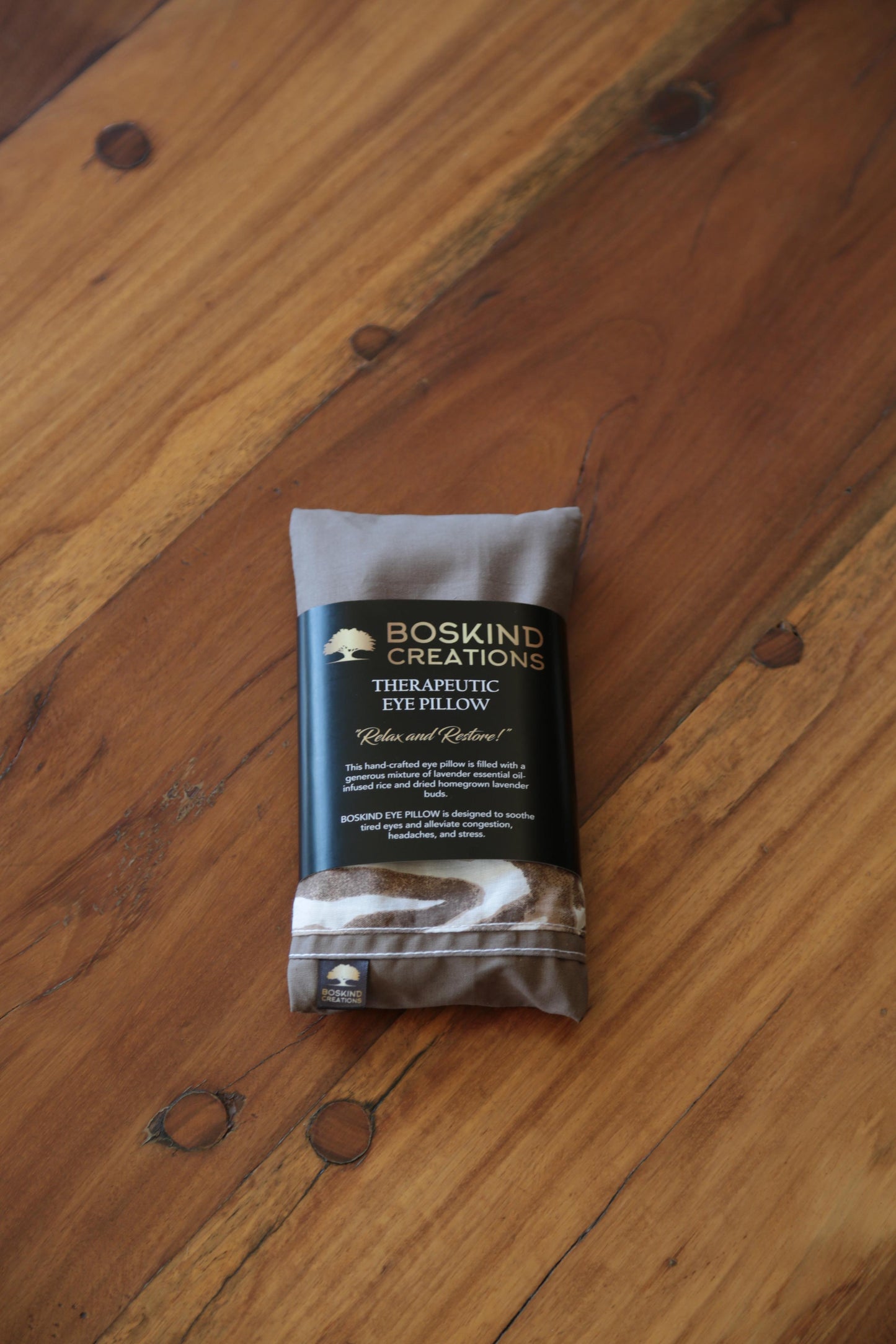 BOSKIND Gift Pack - 3 ITEMS - BROWN ZEBRA