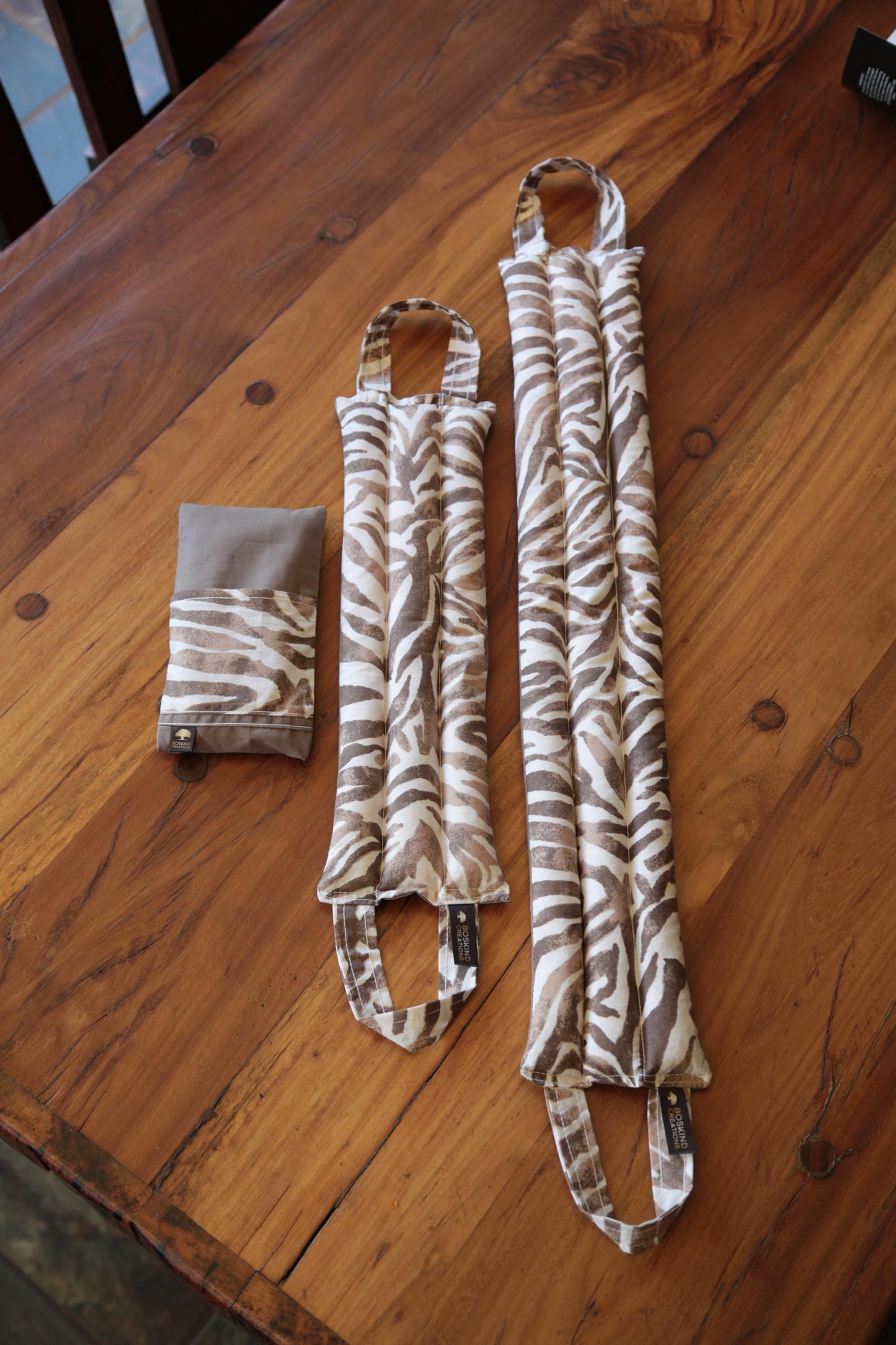 BOSKIND Gift Pack - 3 ITEMS - BROWN ZEBRA