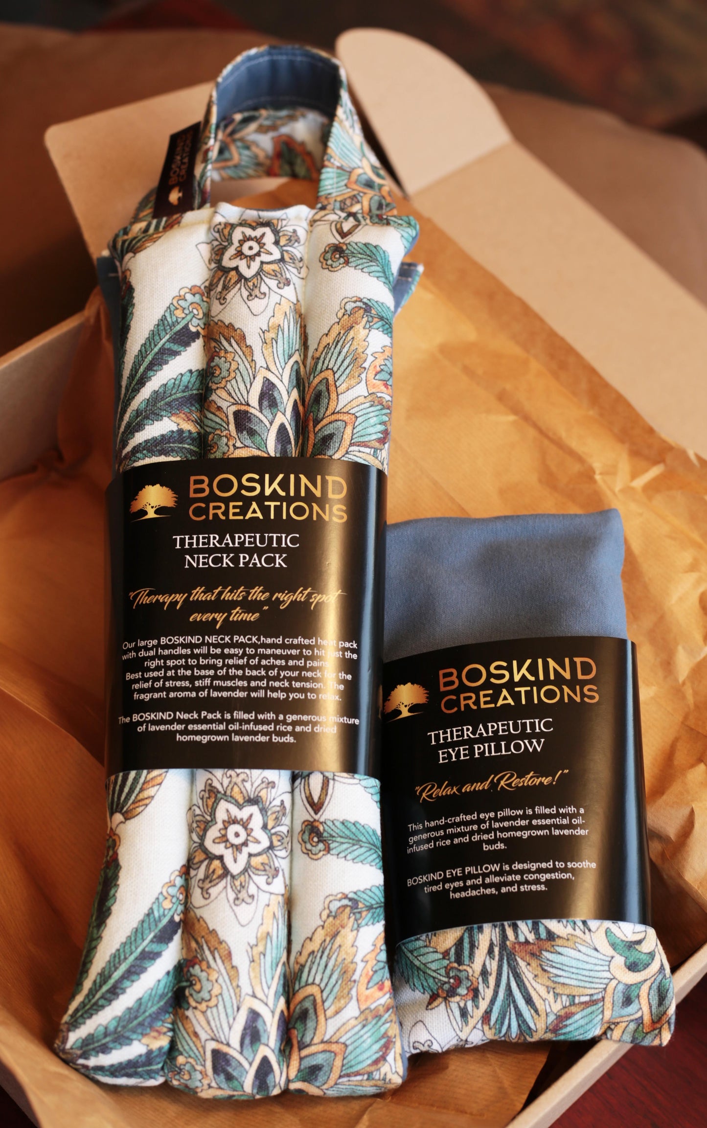 BOSKIND Gift Pack - 2 ITEMS - LUX BLUE SPAIN