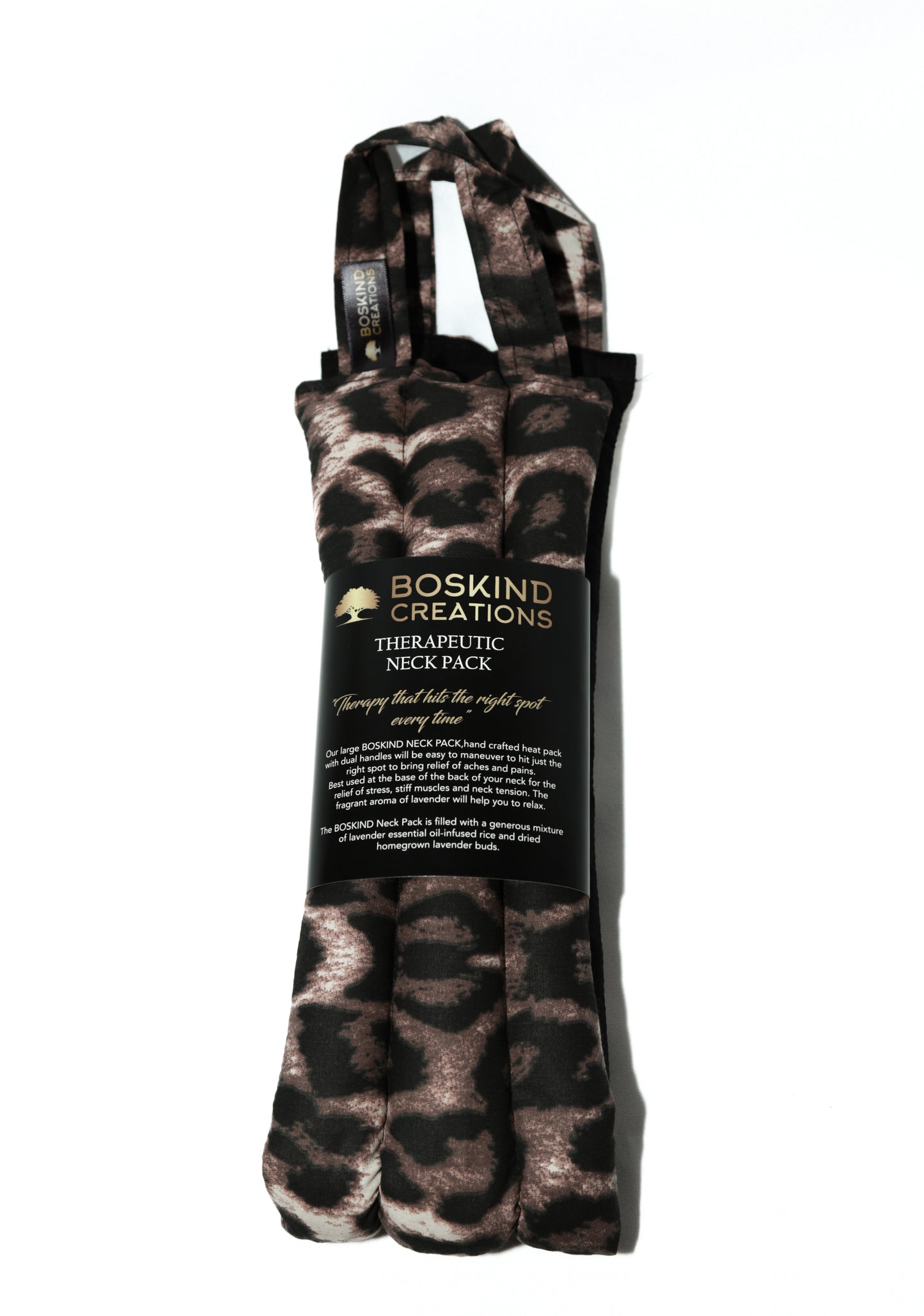 BOSKIND Gift Pack - 2 ITEMS -  BROWN LEOPARD