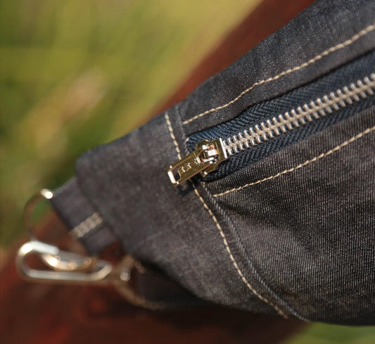 CROSS BODY BAG - WESTERN DENIM BLUES