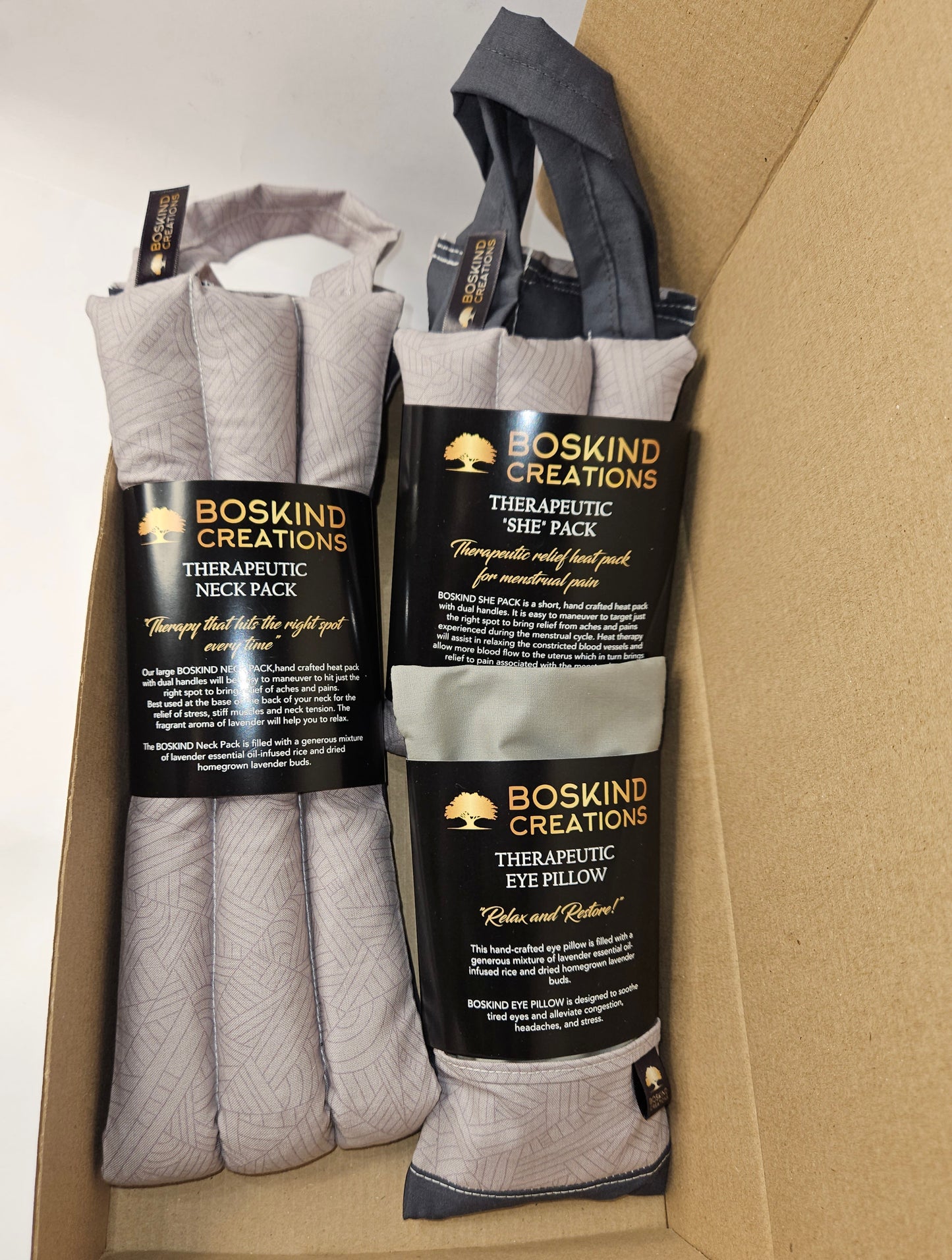 BOSKIND Gift Pack - 3 ITEMS - GRAY WEB