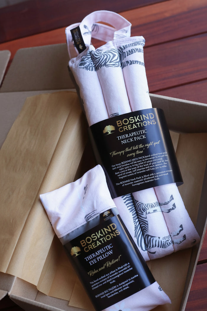 BOSKIND Gift Pack - 2 ITEMS - PINK ZEBRA
