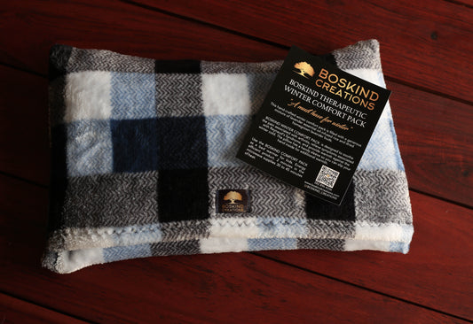 BOSKIND WINTER COMFORT PACK - BLUE GINGHAM