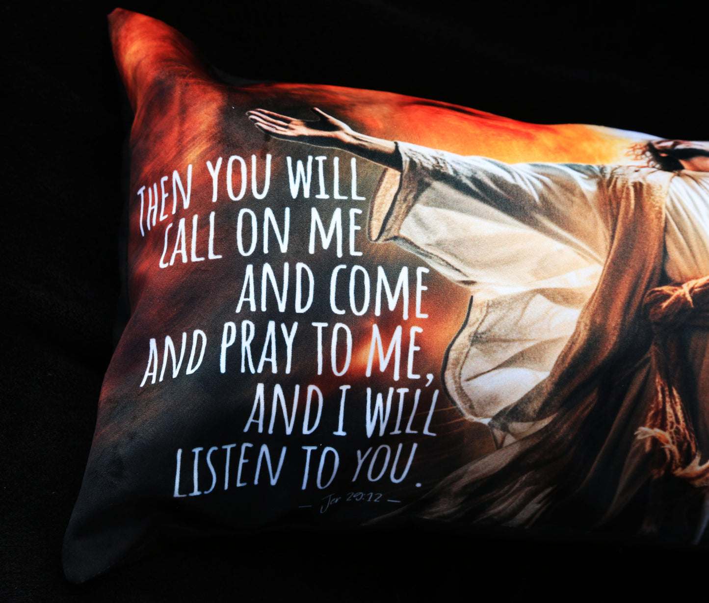 PRAYER PILLOW LION OF JUDAH - THEN YOU WILL CALL ON ME