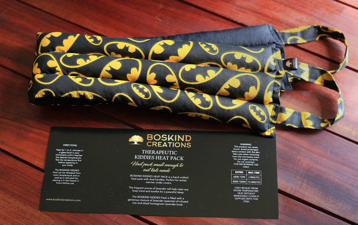 BOSKIND THERAPEUTIC KIDDIES HEAT PACK - BATMAN