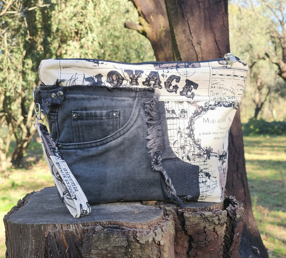 Bespoke Clutch Bag - Voyage