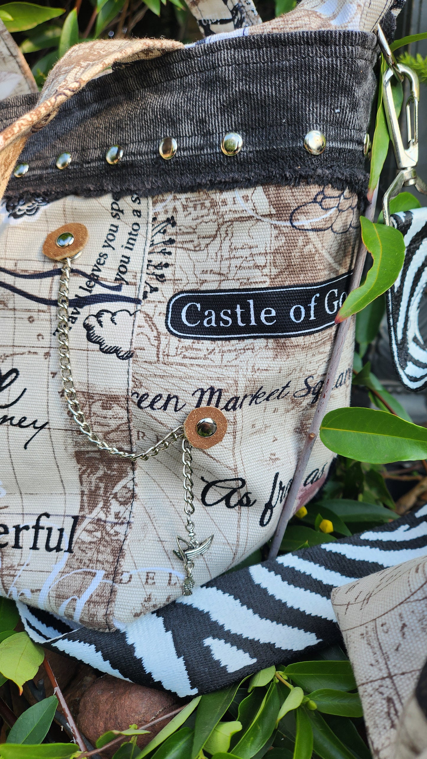 Bespoke Handbag and Beauty Bag -  Love the Journey.