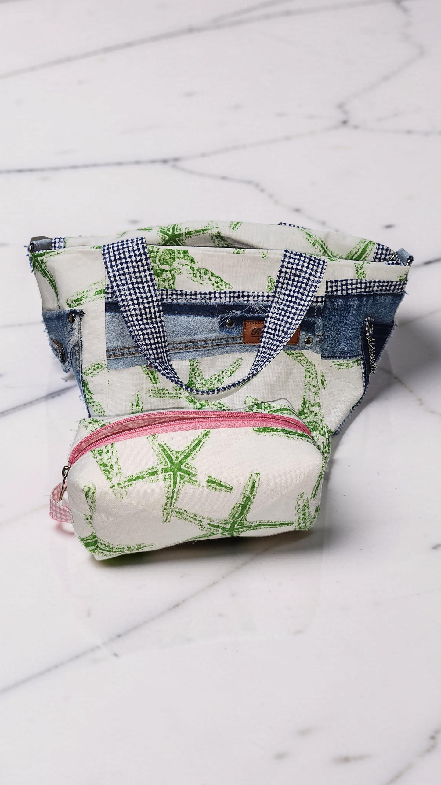 Bespoke Handbag and Beauty Bag -  STARFISH