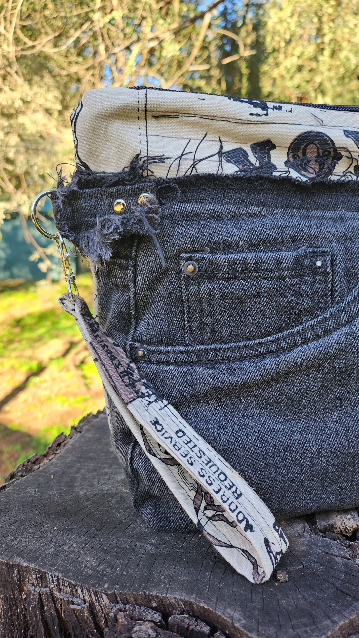 Bespoke Clutch Bag - Voyage