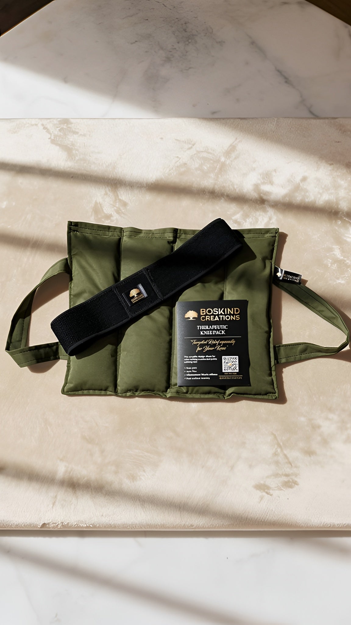BOSKIND THERAPEUTIC KNEE PACK - Military Green