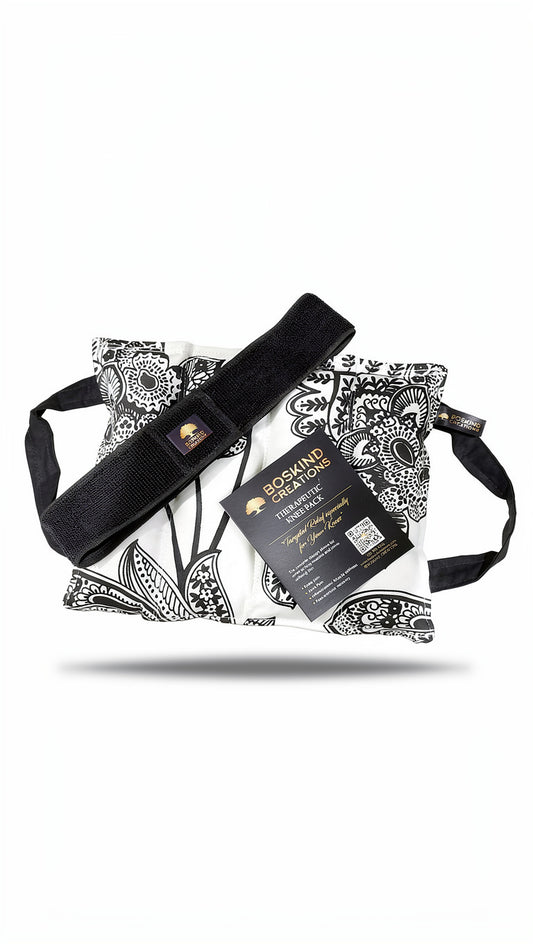 BOSKIND THERAPEUTIC KNEE PACK - BLACK AND WHITE