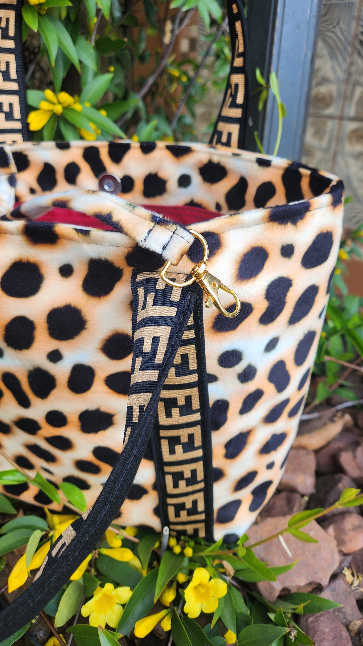 Bespoke Handbag - BOSKIND Luxurious Leopard