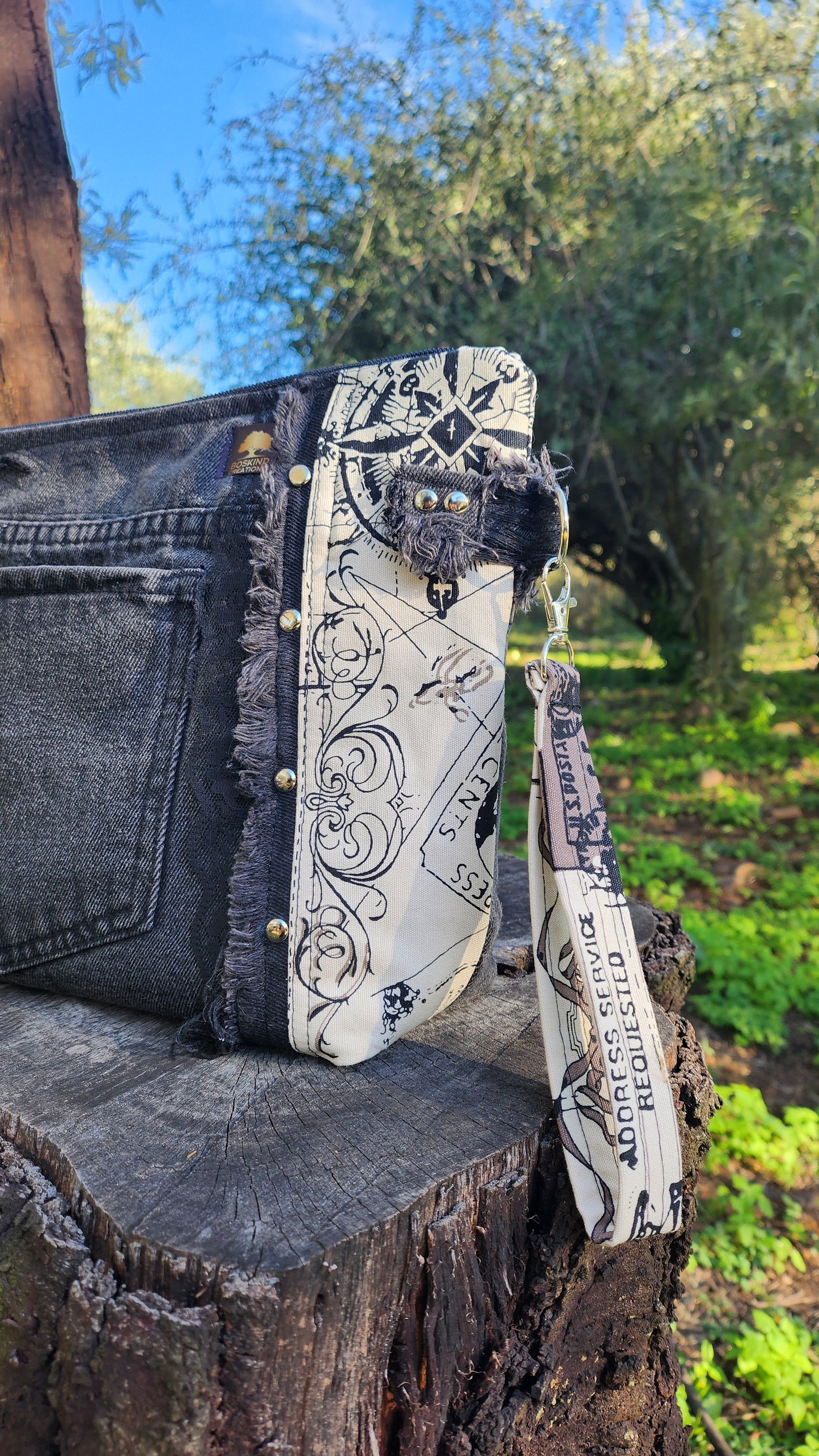 Bespoke Clutch Bag - Voyage