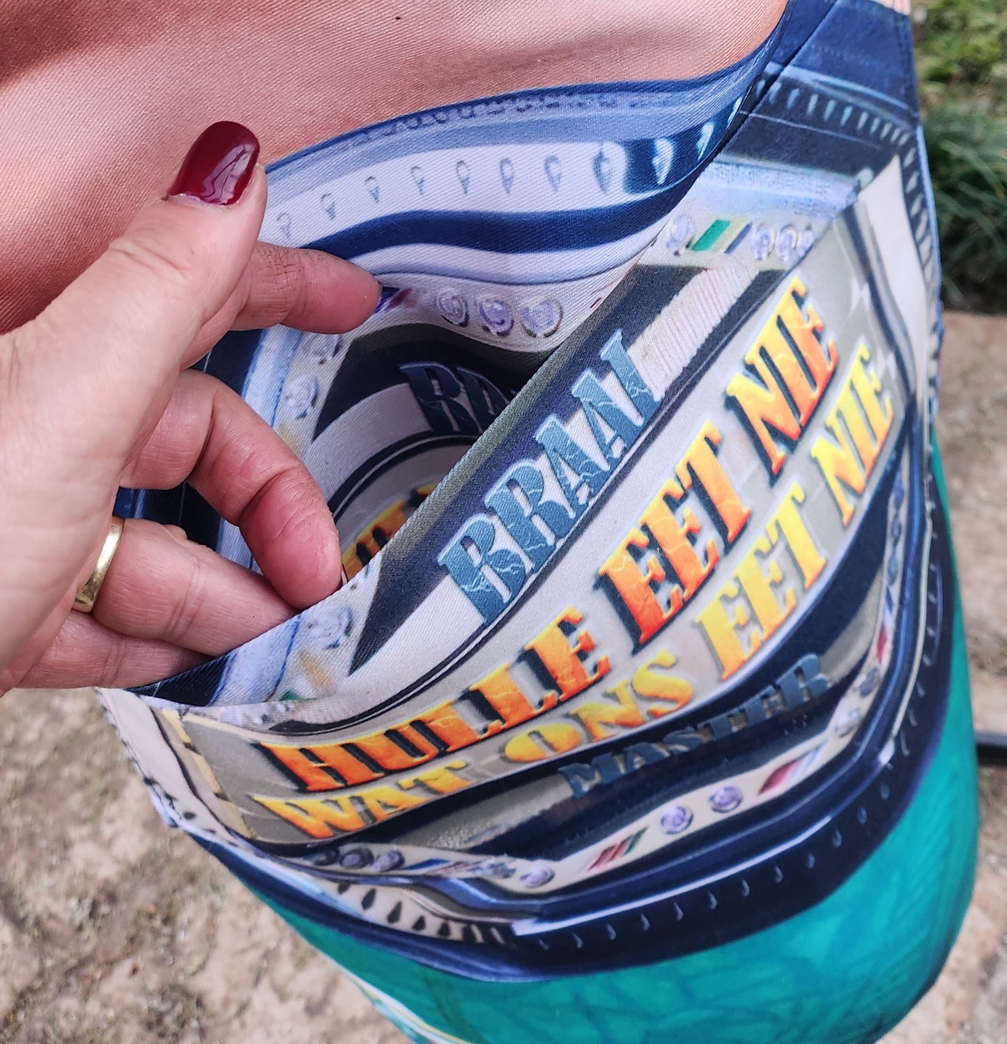 Braai apron - Hulle Eet Nie Wat ons Eet Nie