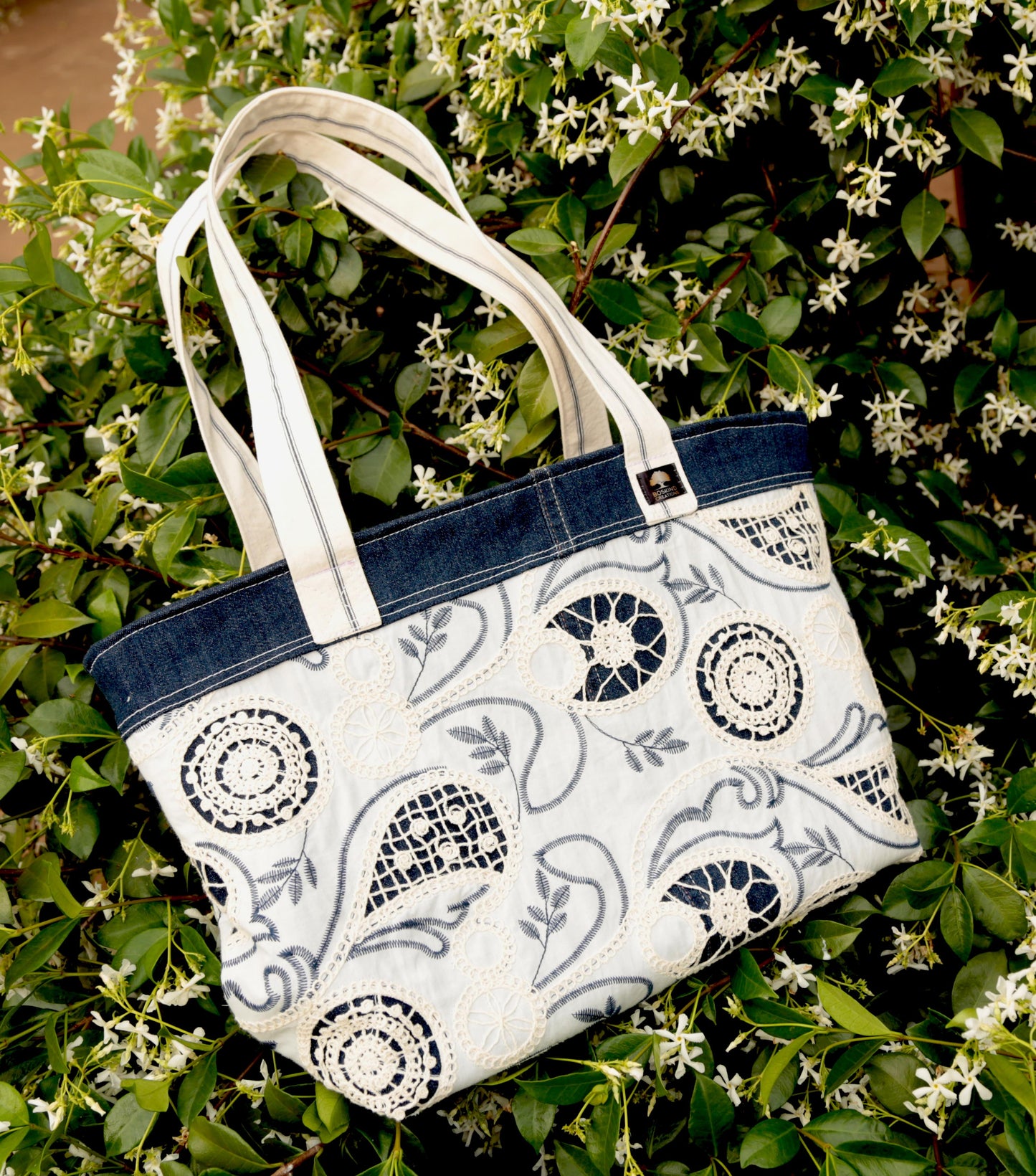 BOHO BLOOM TOTE BAG